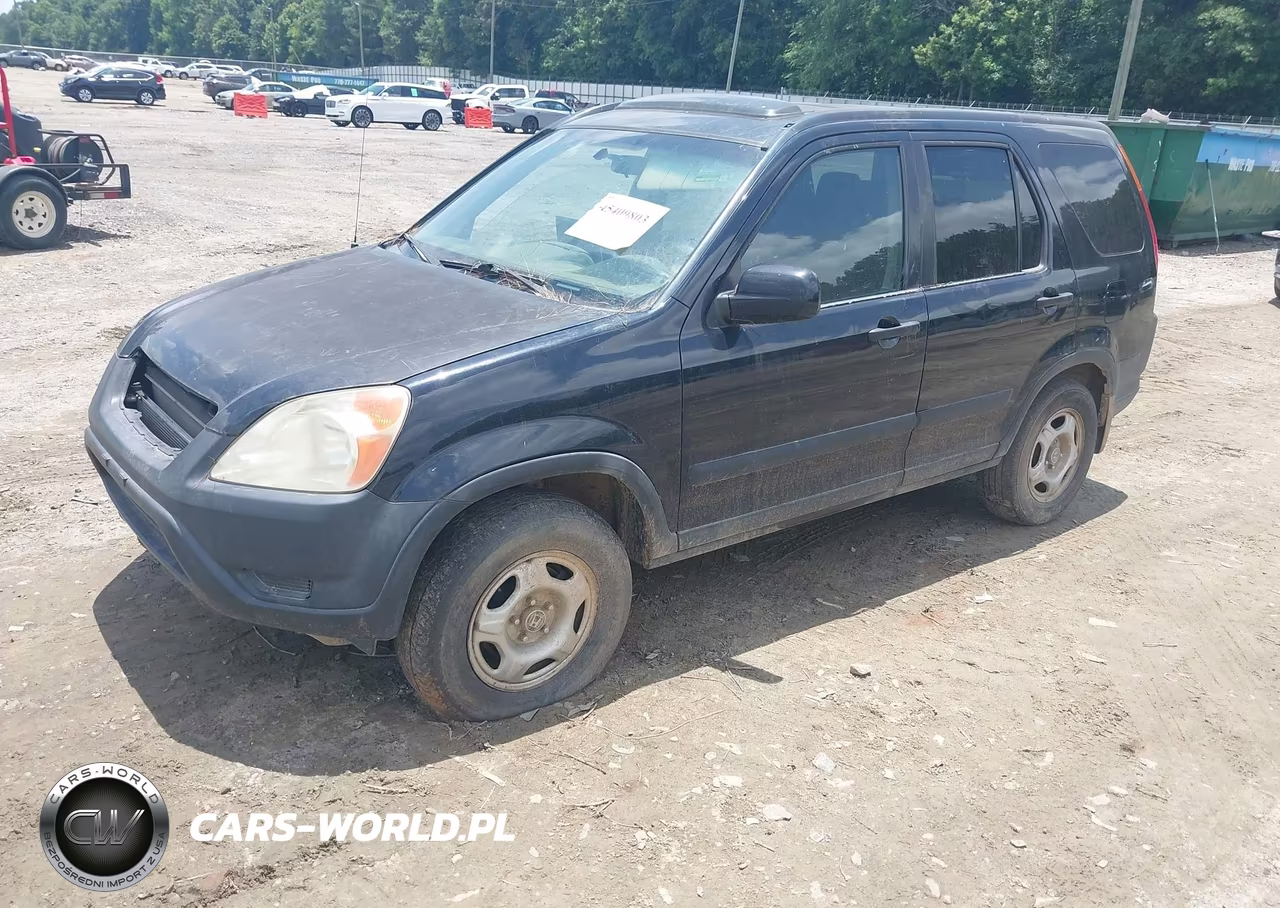 2002 Honda Cr-V Ex VIN:SHSRD78822U009682 - 2