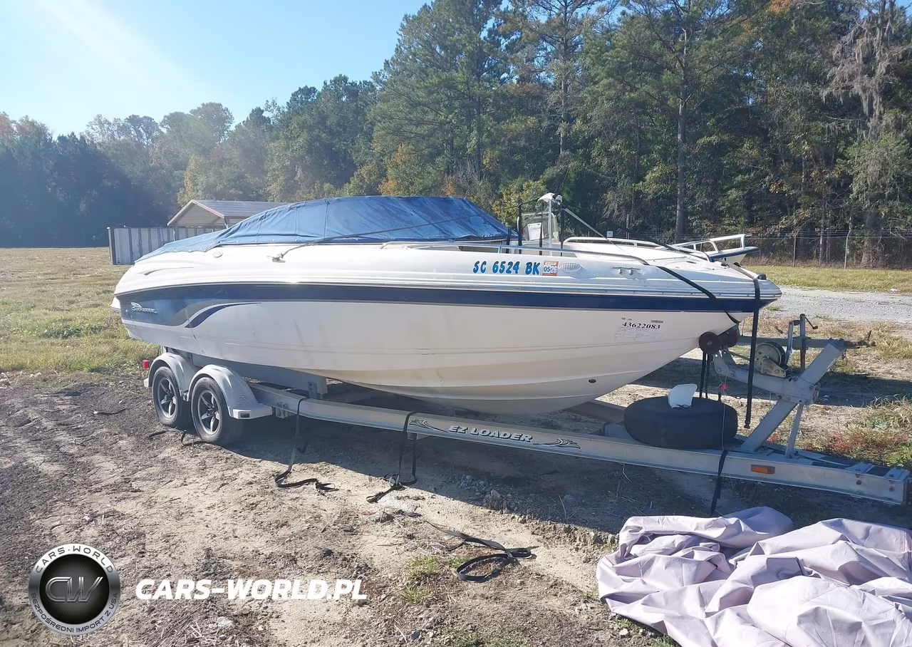 2001 Chaparral 216 Ssi Boat On Trai