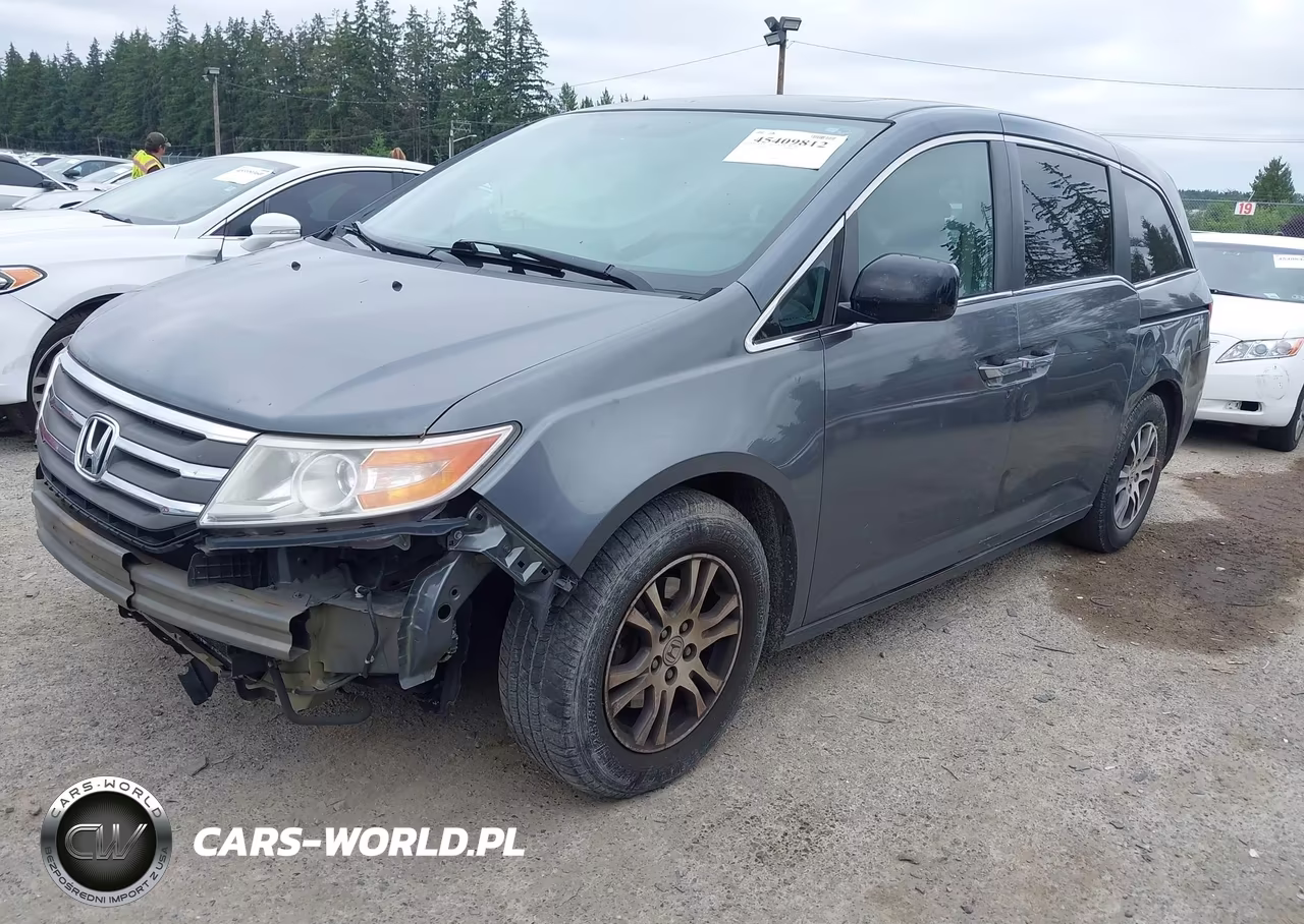 2011 Honda Odyssey Ex-L VIN:5FNRL5H63BB031607 - 2