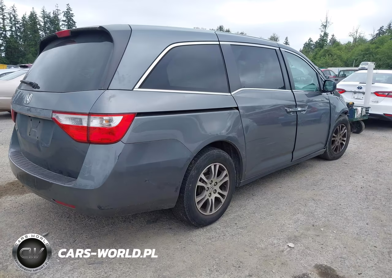 2011 Honda Odyssey Ex-L VIN:5FNRL5H63BB031607 - 4