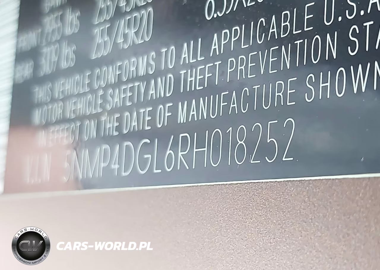 2024 Hyundai Santa Fe Limited VIN:5NMP4DGL6RH018252 - 9