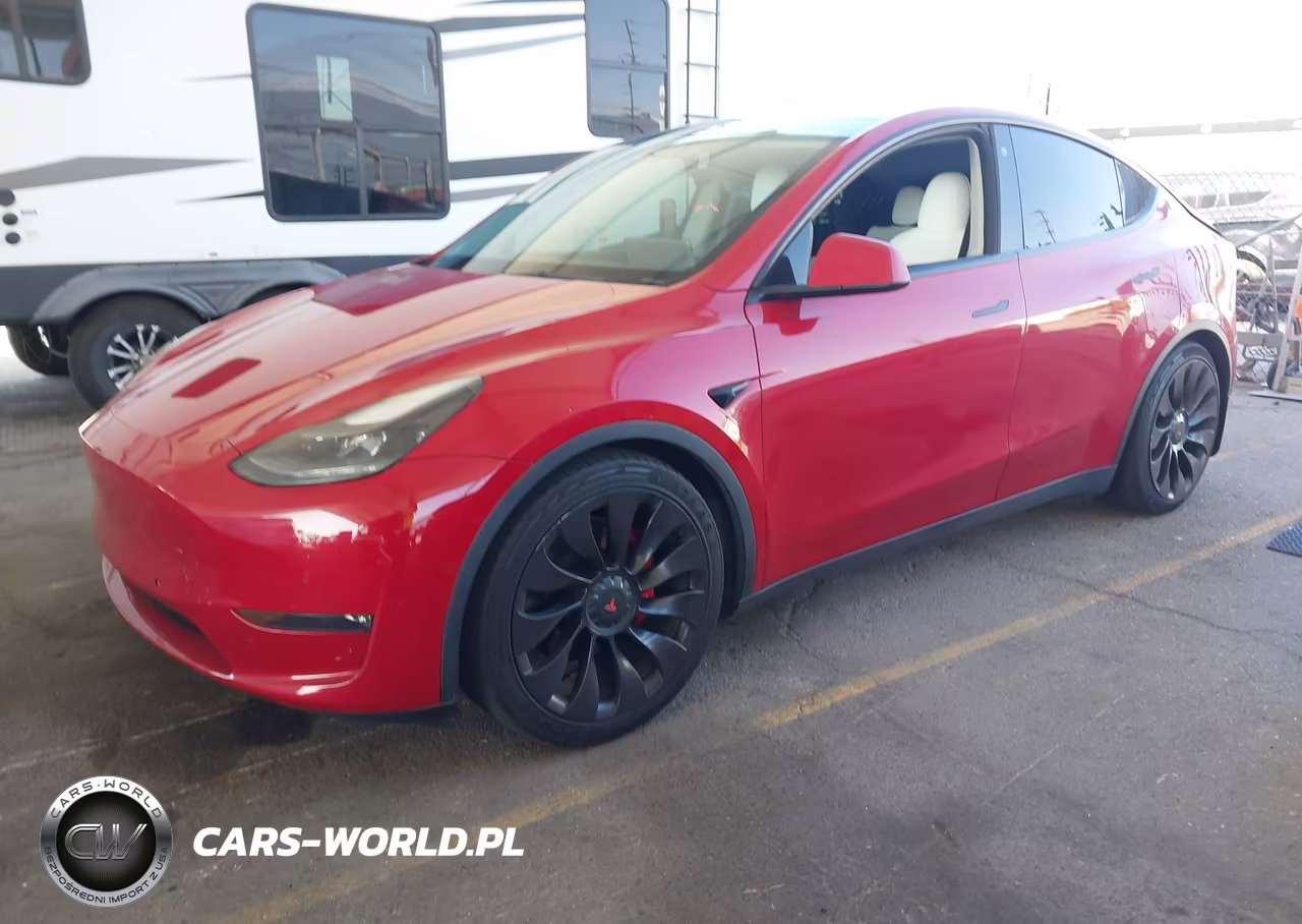 2022 Tesla Model Y Performance Dual Motor All-Wheel Drive VIN:7SAYGDEF7NF340552 - 2