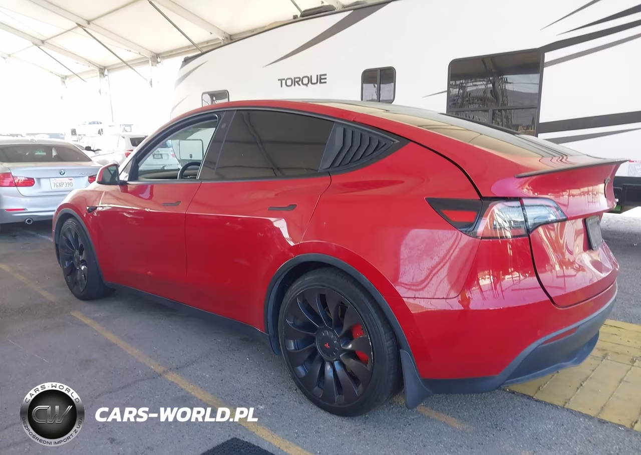 2022 Tesla Model Y Performance Dual Motor All-Wheel Drive VIN:7SAYGDEF7NF340552 - 3