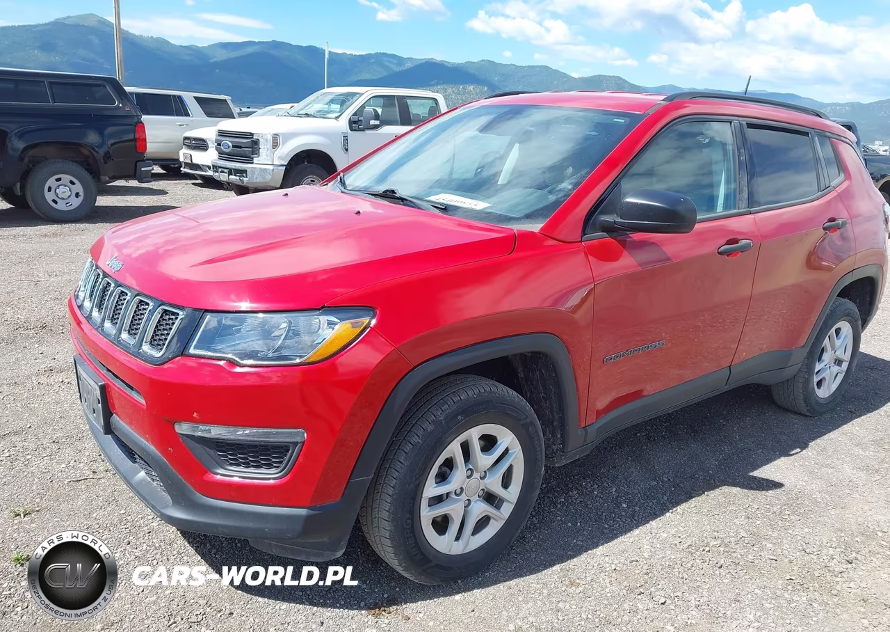 2018 Jeep Compass Sport 4X4 VIN:3C4NJDAB2JT330835 - 2
