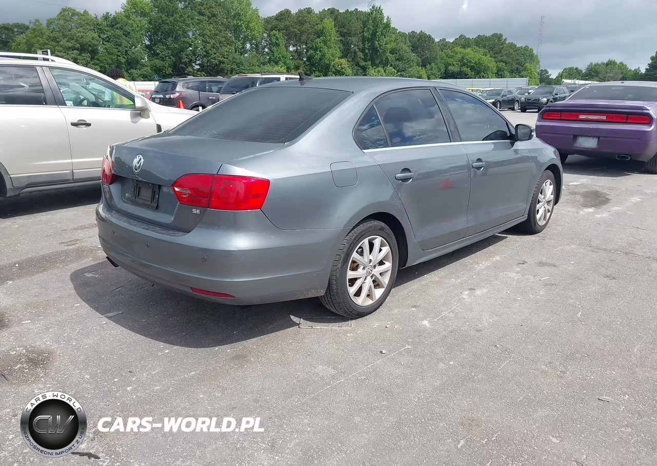 2014 Volkswagen Jetta 1.8T Se VIN:3VWD17AJ3EM284160 - 4