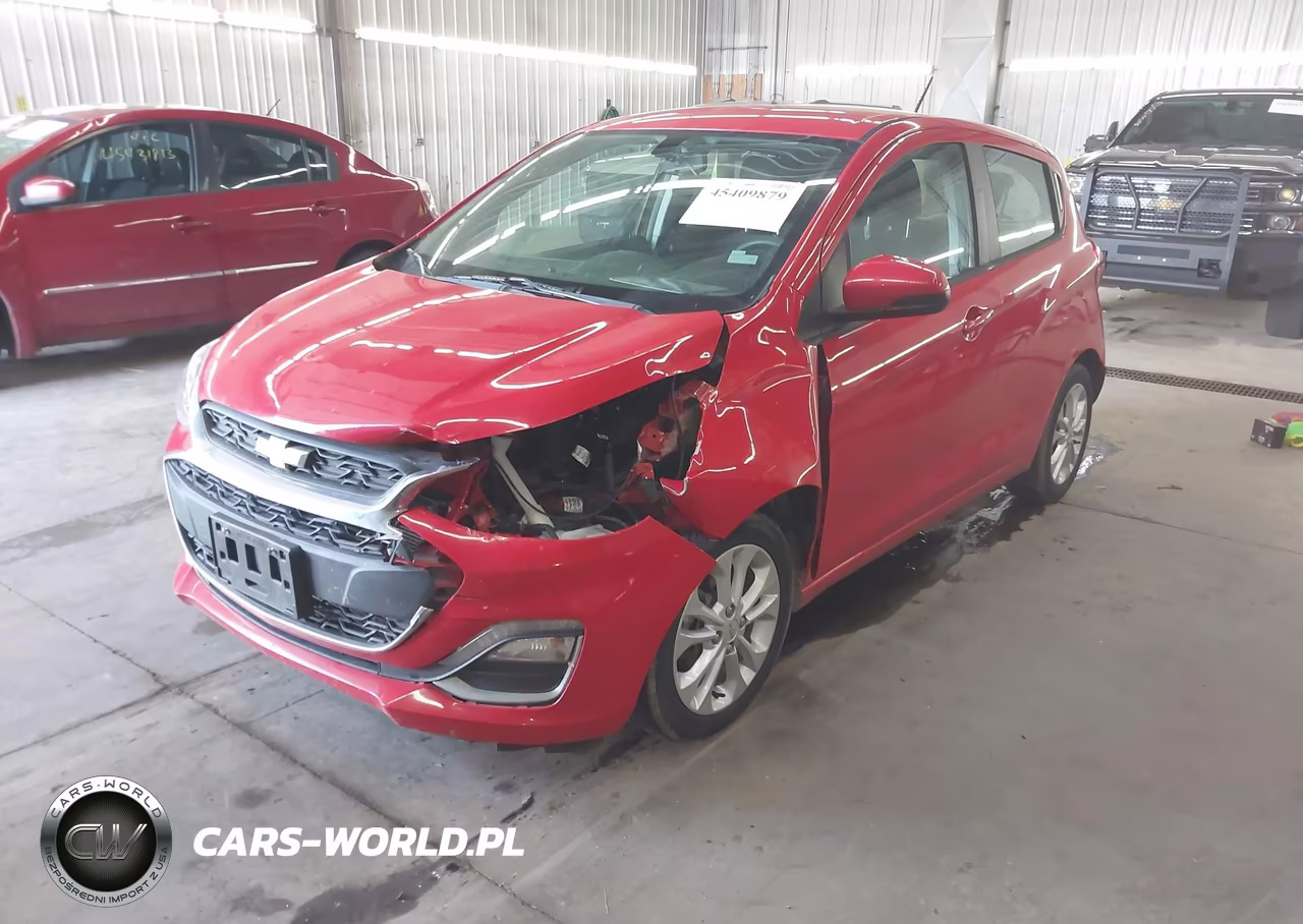 2019 Chevrolet Spark 1Lt Cvt VIN:KL8CD6SA4KC784512 - 2