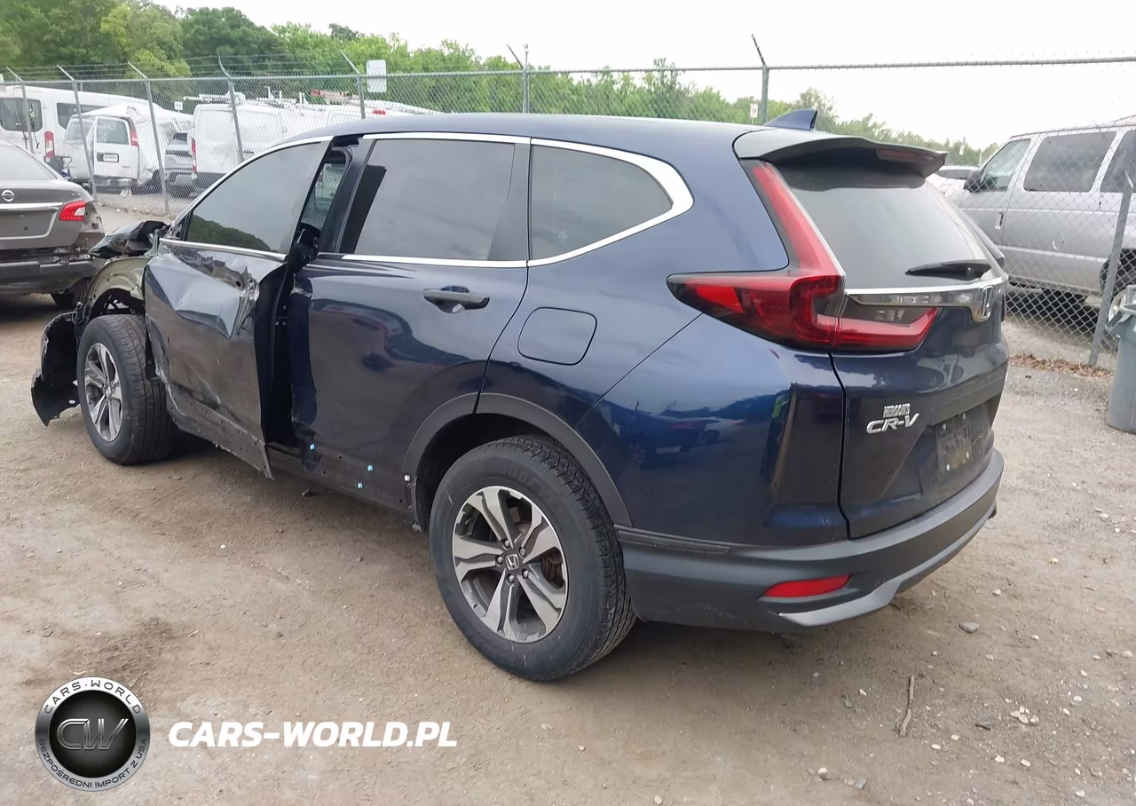 2020 Honda Cr-V Awd Lx VIN:2HKRW2H26LH604179 - 3
