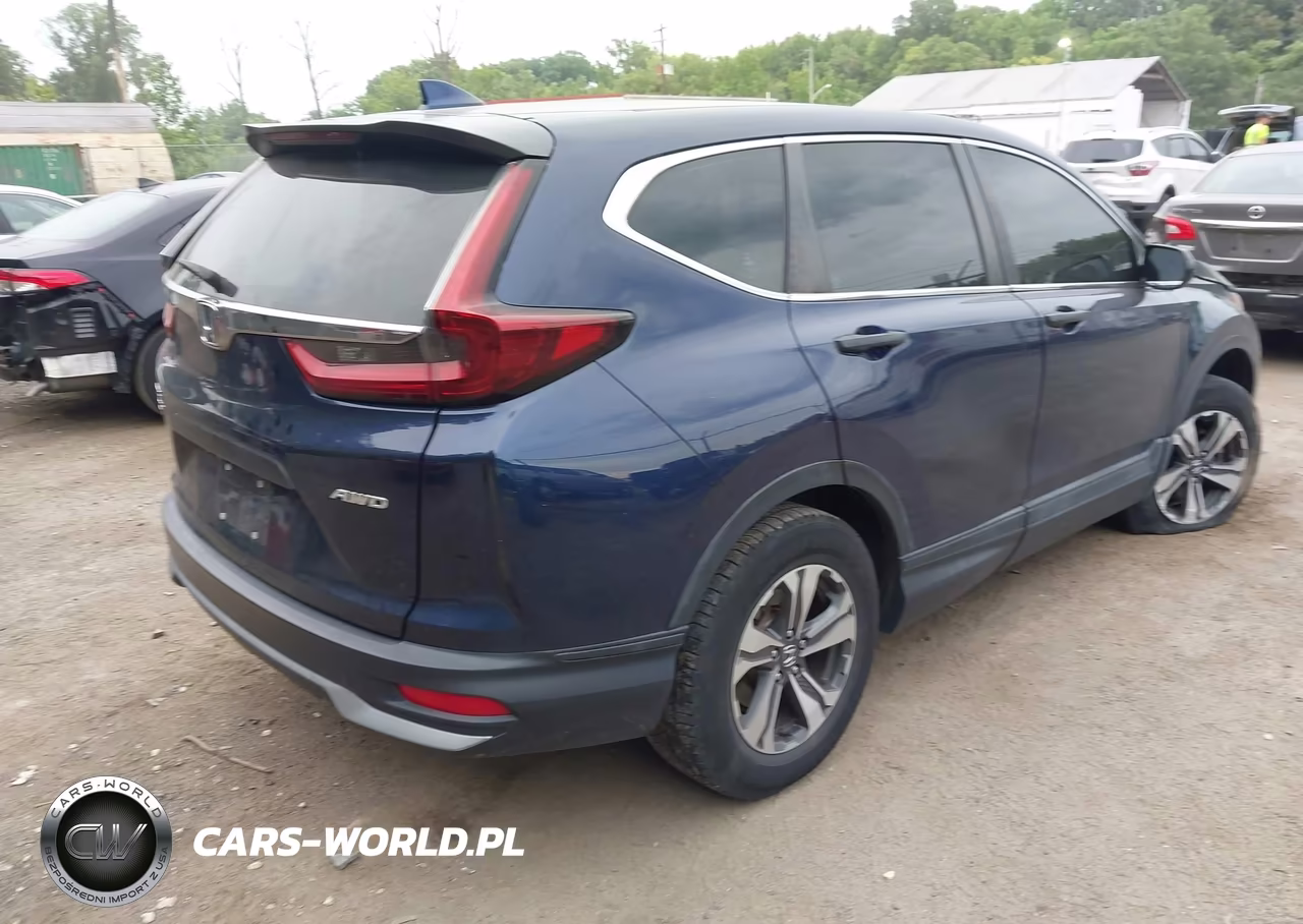 2020 Honda Cr-V Awd Lx VIN:2HKRW2H26LH604179 - 4