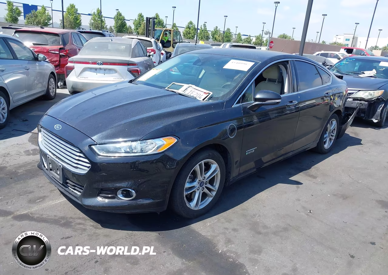 2016 Ford Fusion Energi Titanium VIN:3FA6P0SU4GR229738 - 2