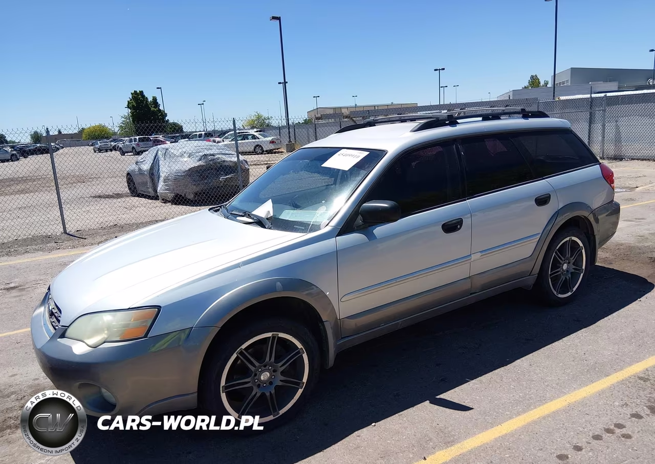 2006 Subaru Outback 2.5I VIN:4S4BP61C167333125 - 2