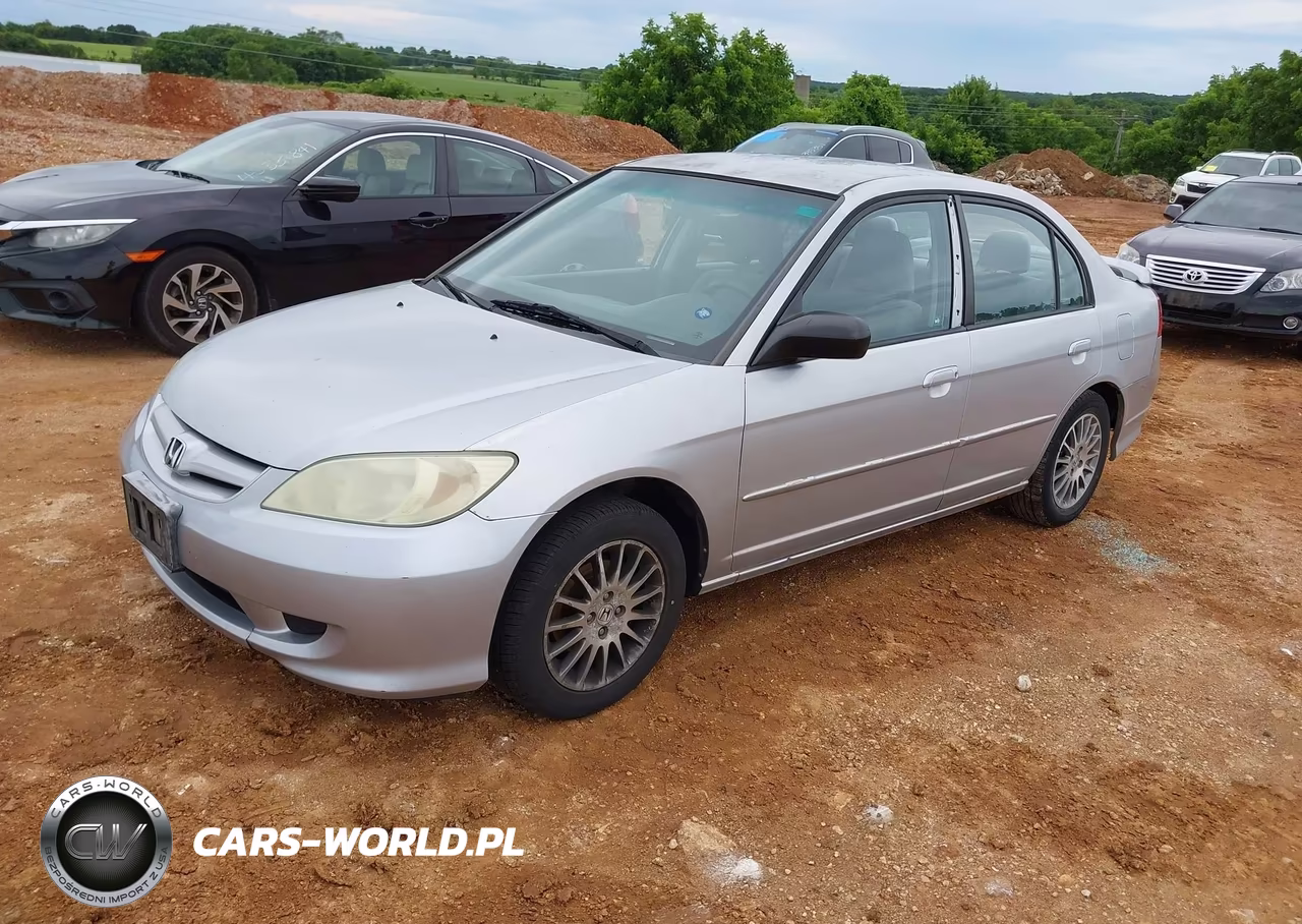 2005 Honda Civic Lx VIN:2HGES16555H623398 - 2