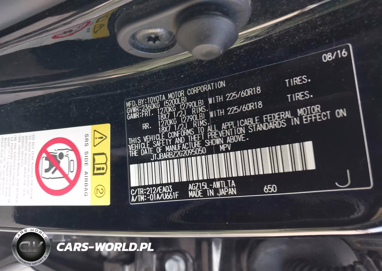 2016 Lexus Nx 200T VIN:JTJBARBZ2G2095050 - 9