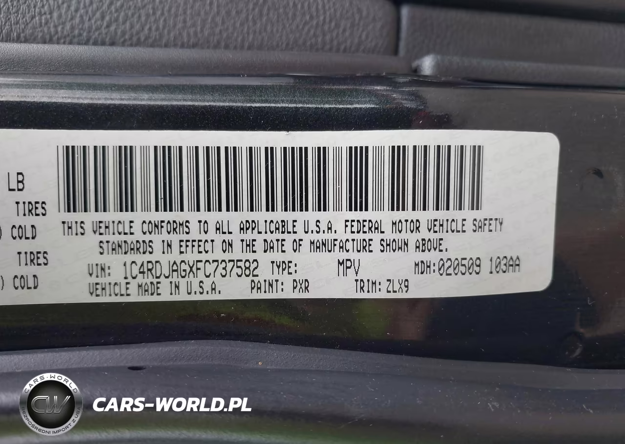 2015 Dodge Durango Sxt VIN:1C4RDJAGXFC737582 - 9