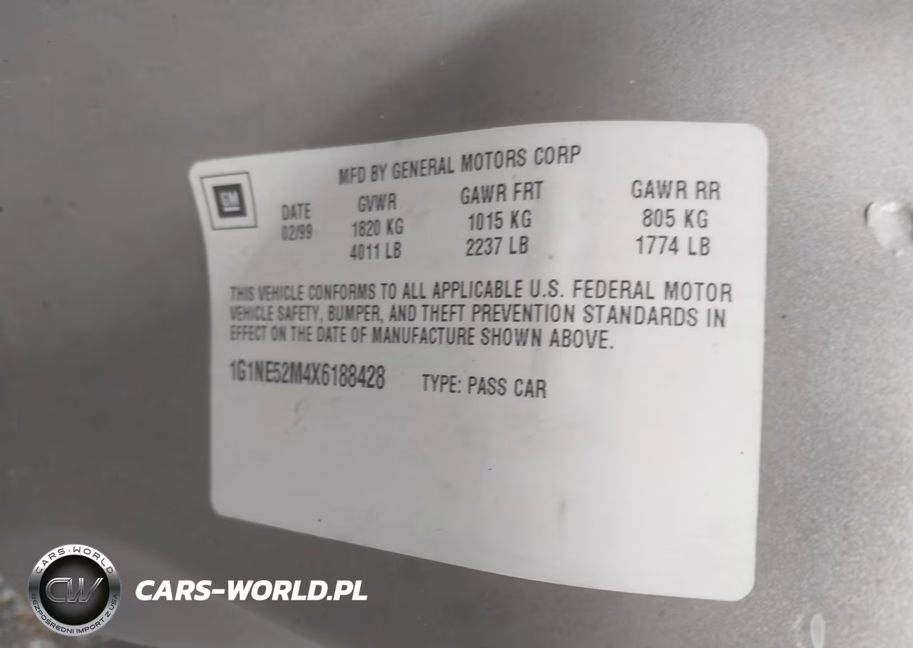 1999 Chevrolet Malibu Ls VIN:1G1NE52M4X6188428 - 9