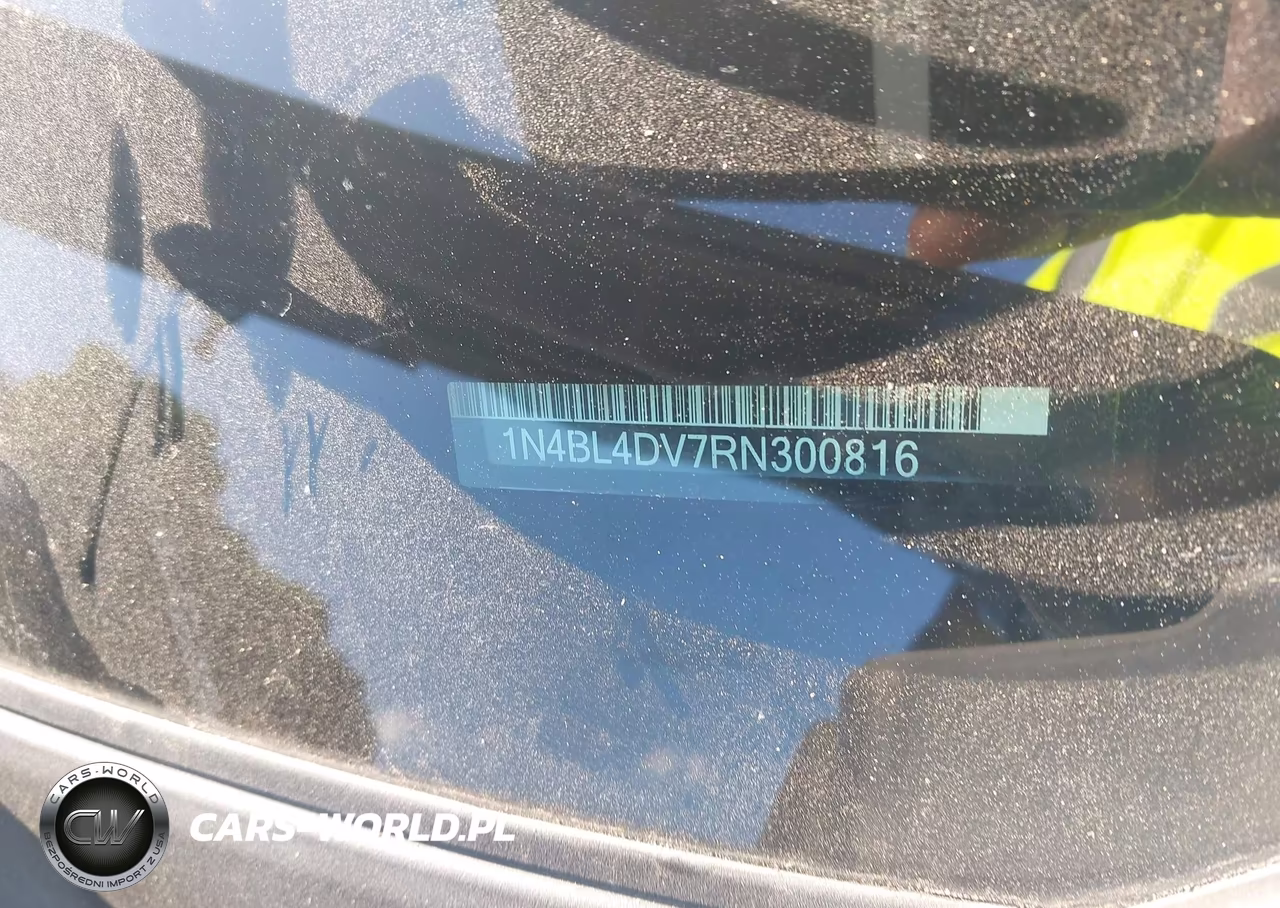2024 Nissan Altima Sv Fwd VIN:1N4BL4DV7RN300816 - 9