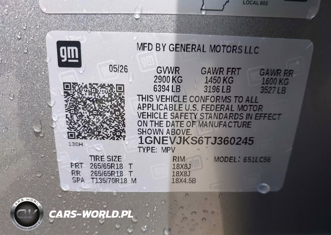 2026 Chevrolet Traverse Awd Z71 VIN:1GNEVJKS6TJ360245 - 9