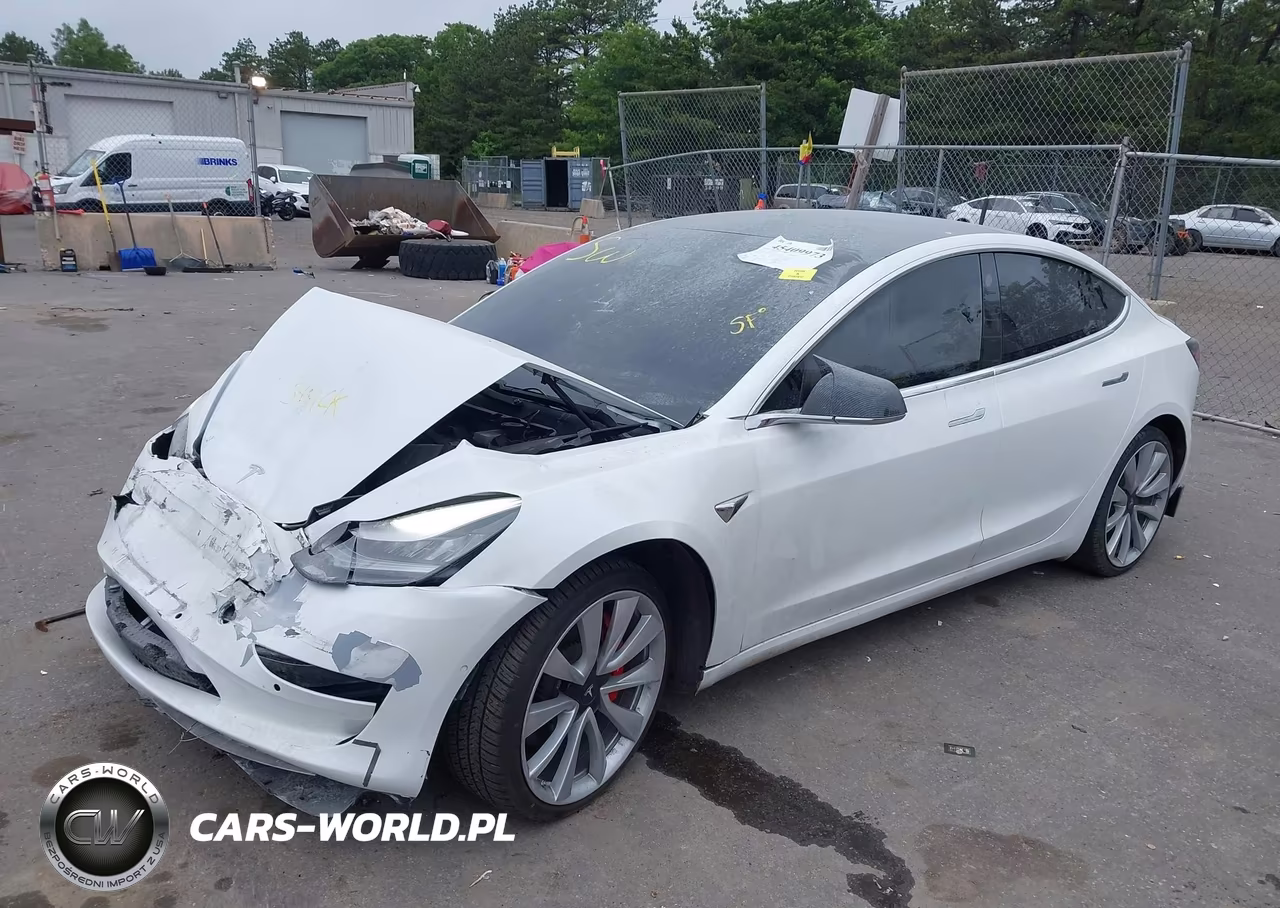 2019 Tesla Model 3 Long Range-Performance VIN:5YJ3E1EB8KF440406 - 2