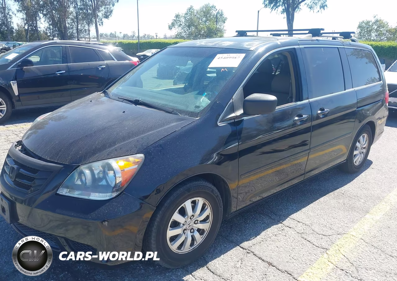 2009 Honda Odyssey Ex-L VIN:5FNRL387X9B027545 - 2