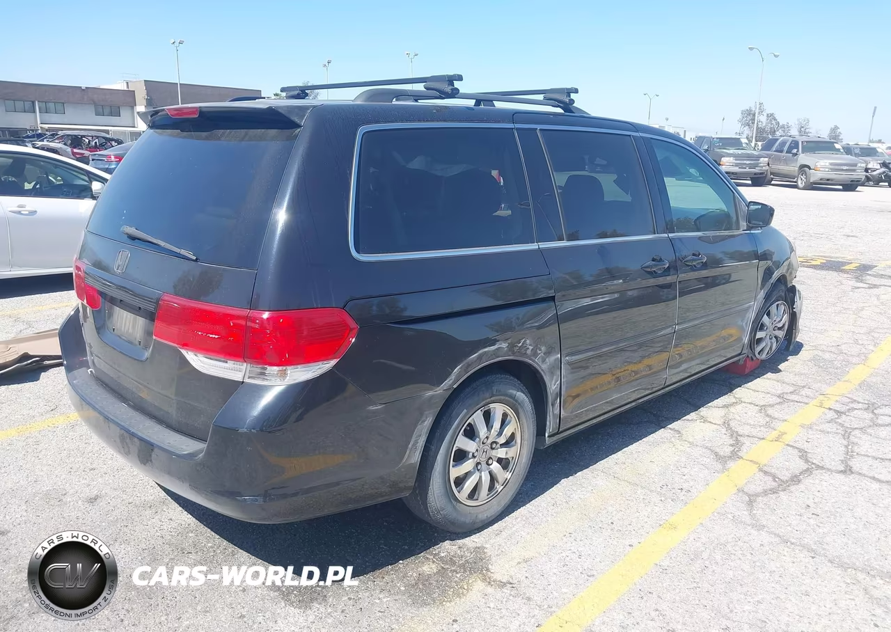 2009 Honda Odyssey Ex-L VIN:5FNRL387X9B027545 - 4