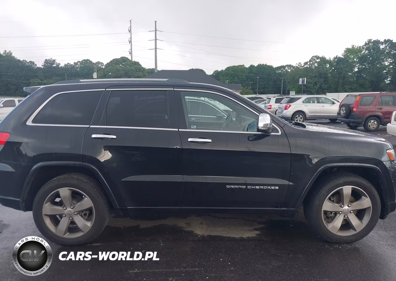 2014 Jeep Grand Cherokee Overland VIN:1C4RJECGXEC433650 - 13