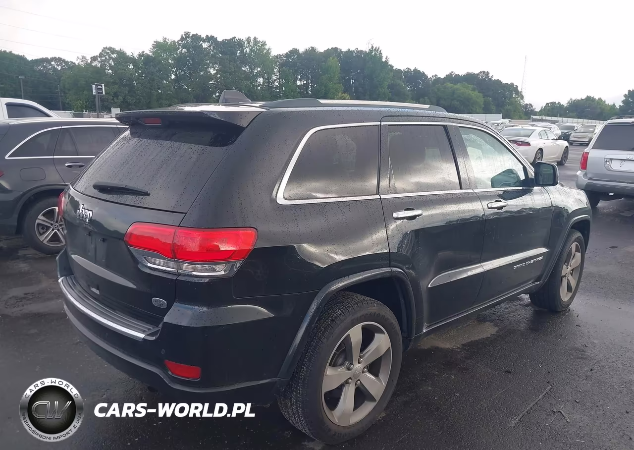 2014 Jeep Grand Cherokee Overland VIN:1C4RJECGXEC433650 - 4
