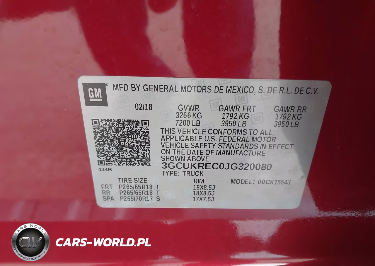 2018 Chevrolet Silverado 1500 Lt VIN:3GCUKREC0JG320080 - 9