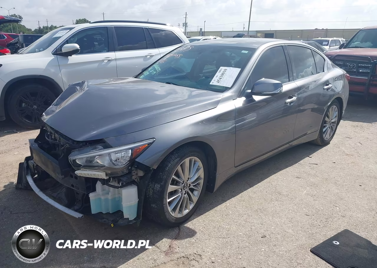 2021 Infiniti Q50 Luxe VIN:JN1EV7BP7MM701078 - 2