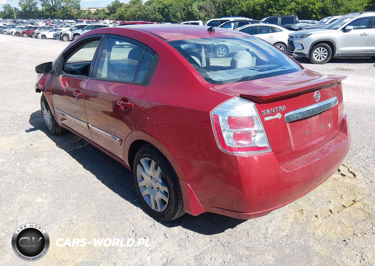 2012 Nissan Sentra 2.0 S VIN:3N1AB6AP7CL689901 - 3