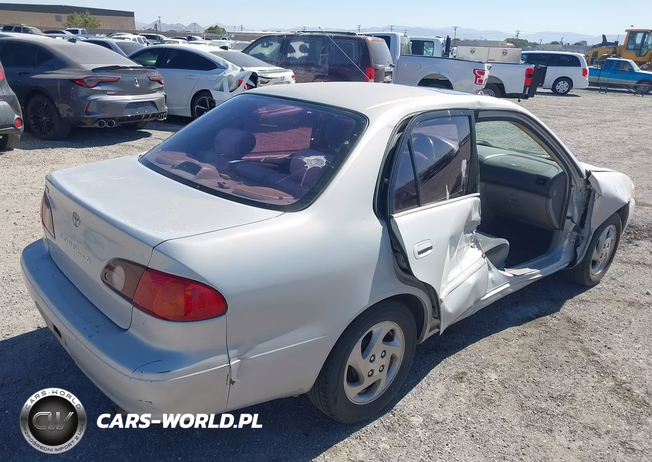 2001 Toyota Corolla Le VIN:1NXBR12E01Z538927 - 4