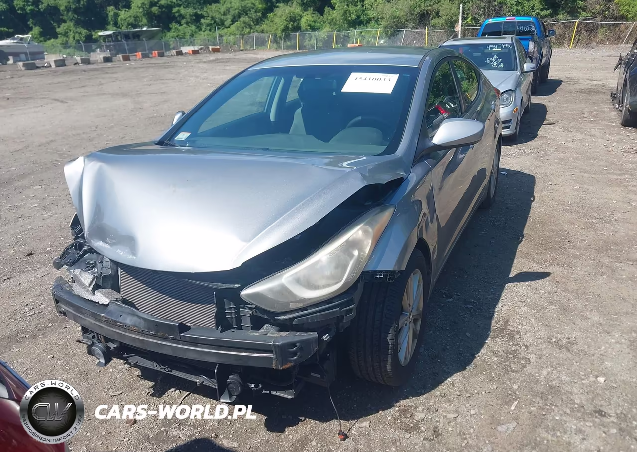 2014 Hyundai Elantra Se VIN:KMHDH4AE6EU031678 - 2
