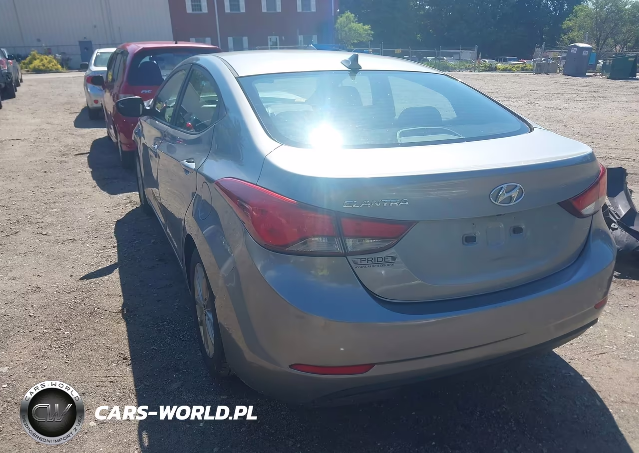 2014 Hyundai Elantra Se VIN:KMHDH4AE6EU031678 - 3