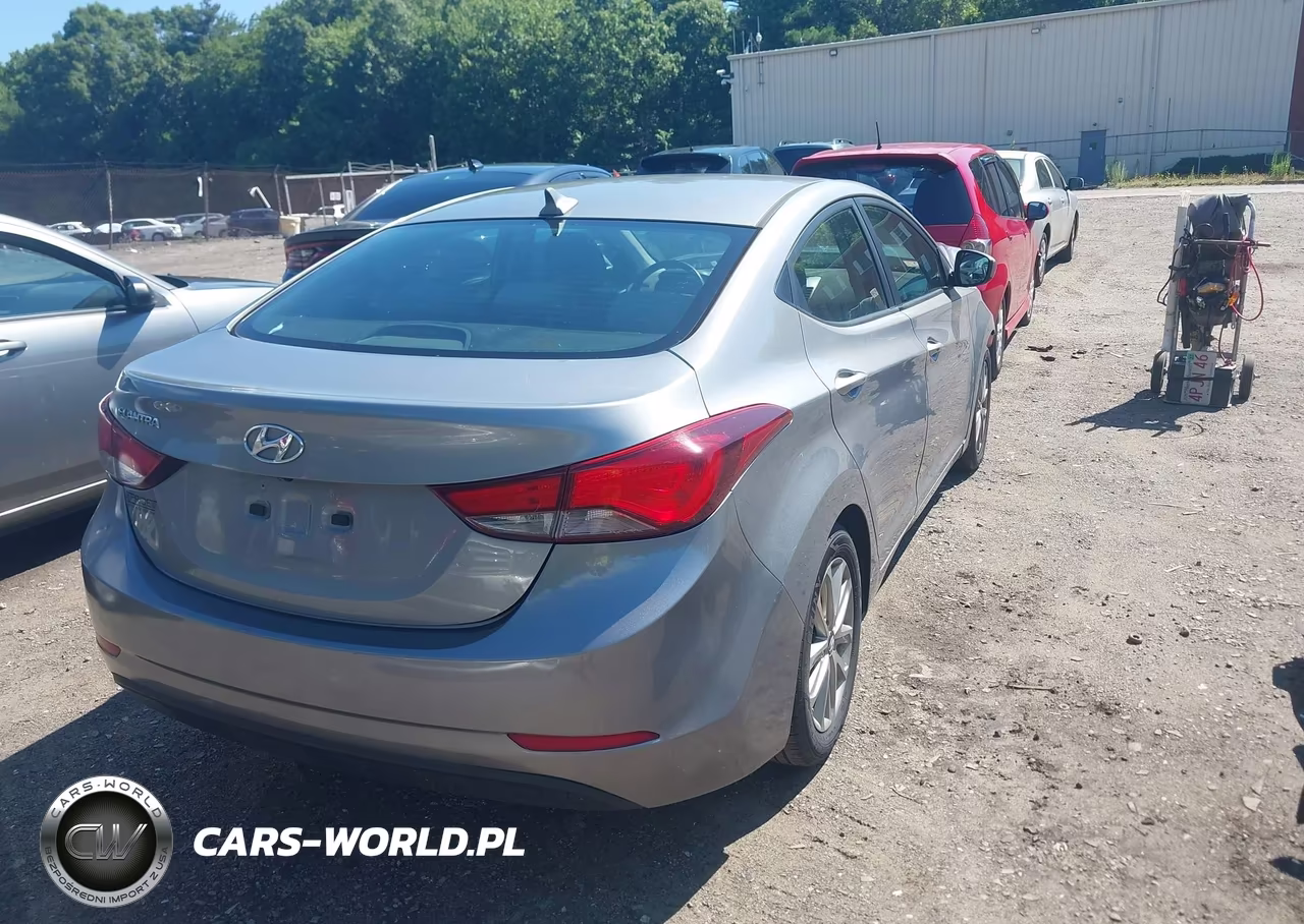 2014 Hyundai Elantra Se VIN:KMHDH4AE6EU031678 - 4