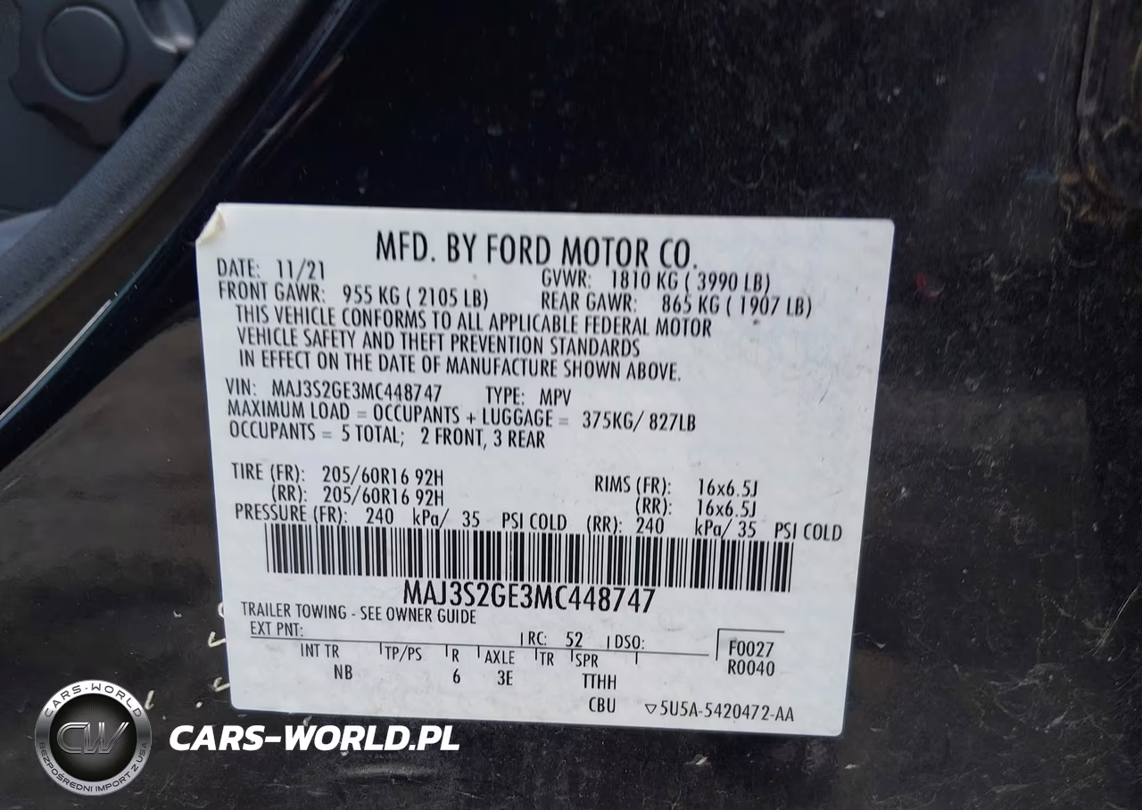 2021 Ford Ecosport Se VIN:MAJ3S2GE3MC448747 - 9
