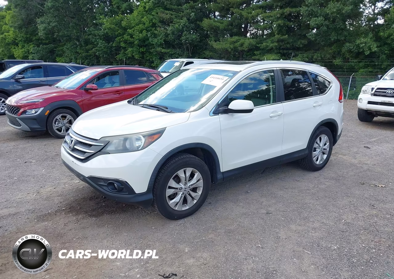 2013 Honda Cr-V Ex-L VIN:5J6RM4H7XDL020033 - 2