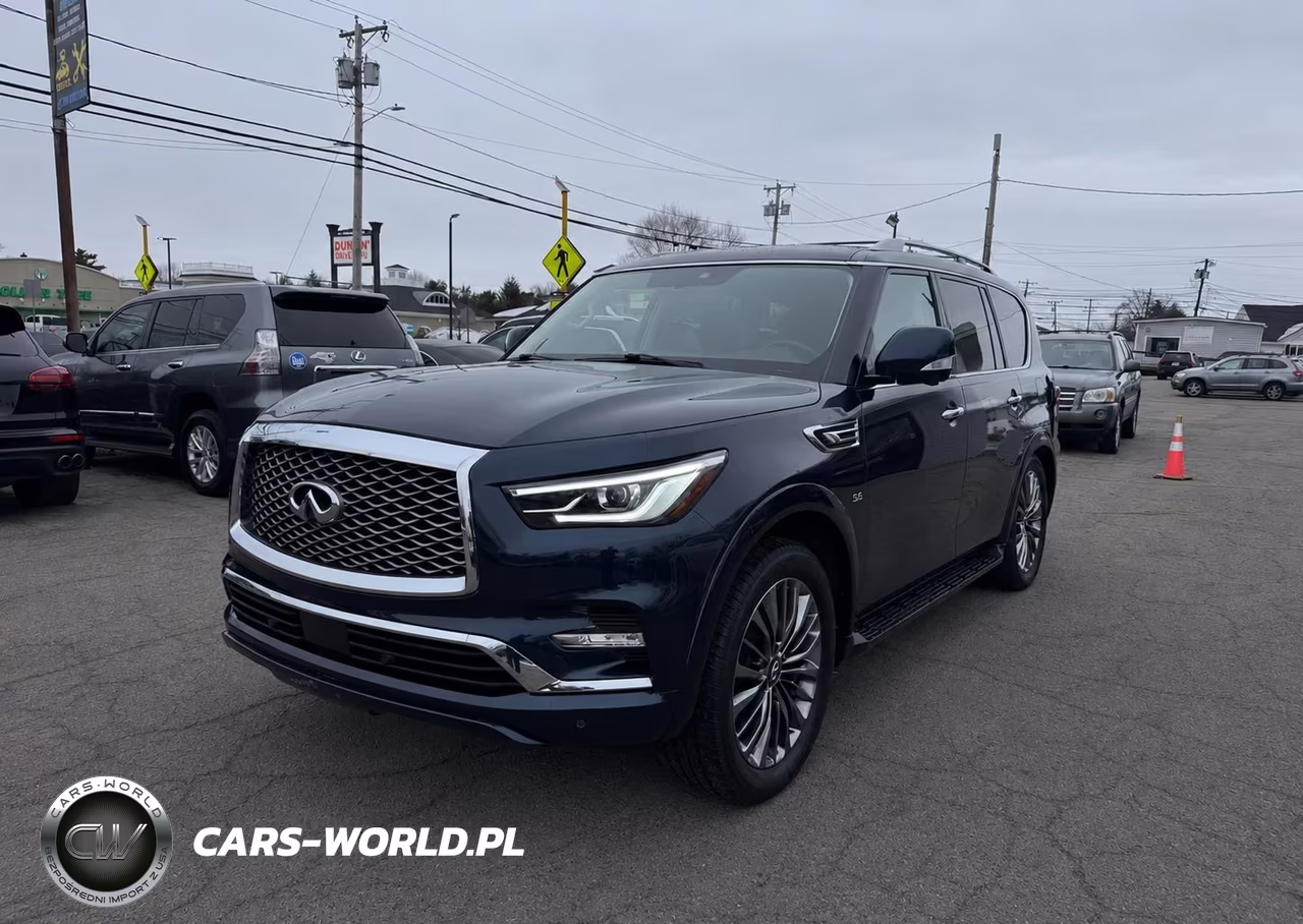 2019 Infiniti Qx80 Luxe VIN:JN8AZ2NE5K9226385 - 2