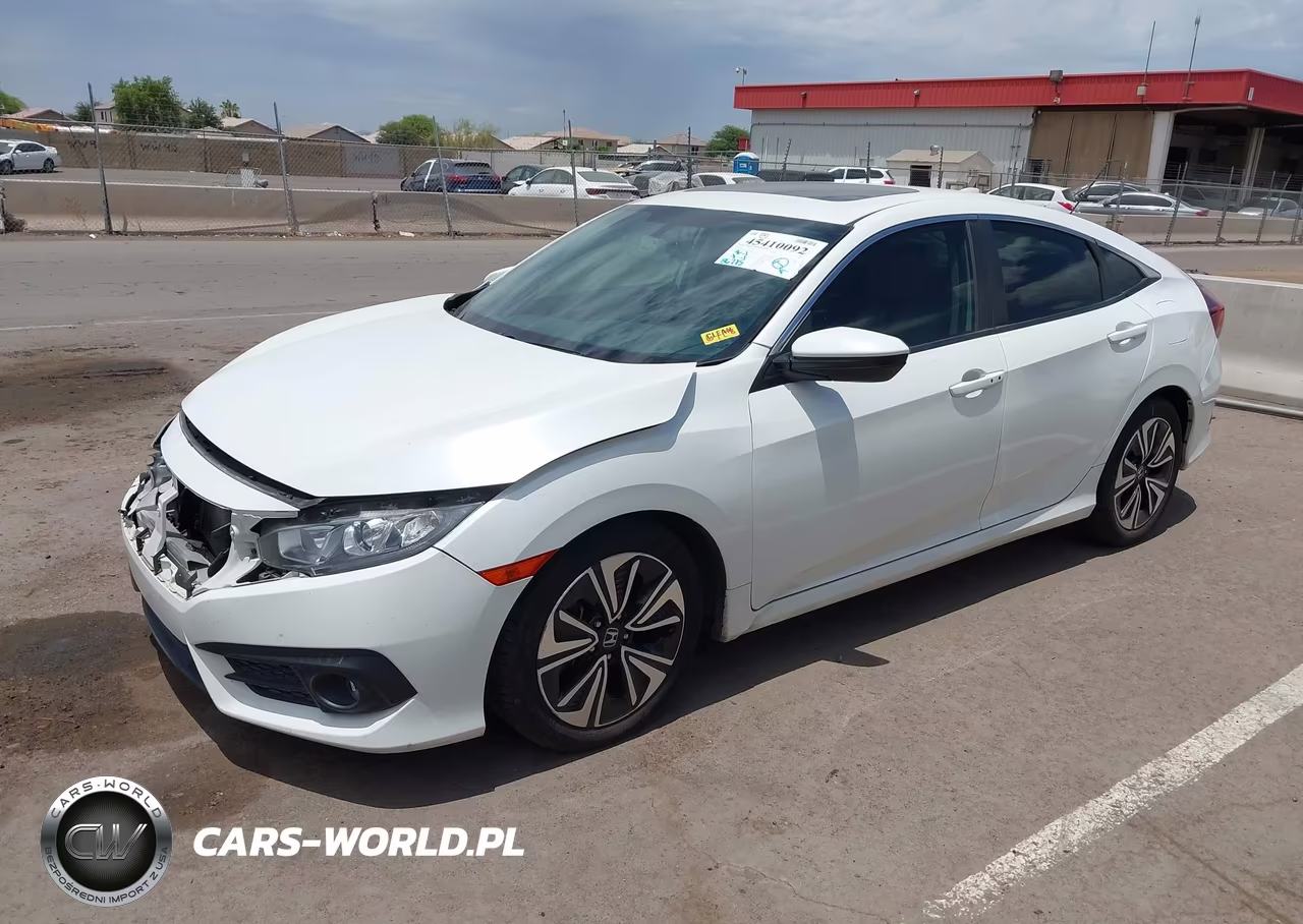 2018 Honda Civic Ex-T VIN:JHMFC1F35JX009826 - 2