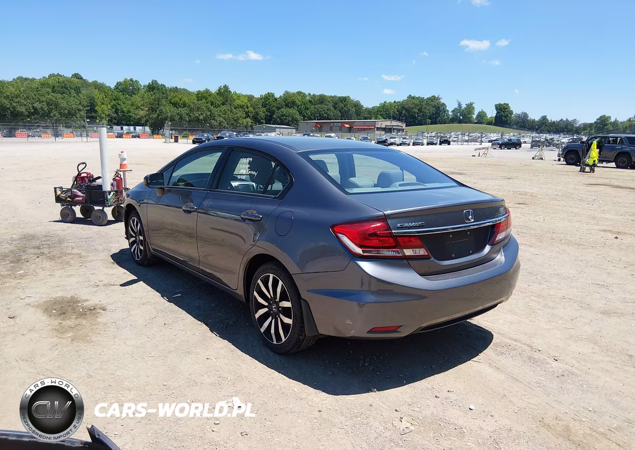 2014 Honda Civic Ex-L VIN:19XFB2F96EE034187 - 3