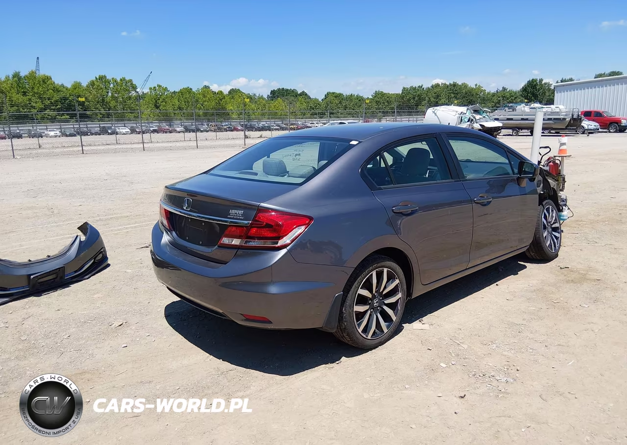 2014 Honda Civic Ex-L VIN:19XFB2F96EE034187 - 4