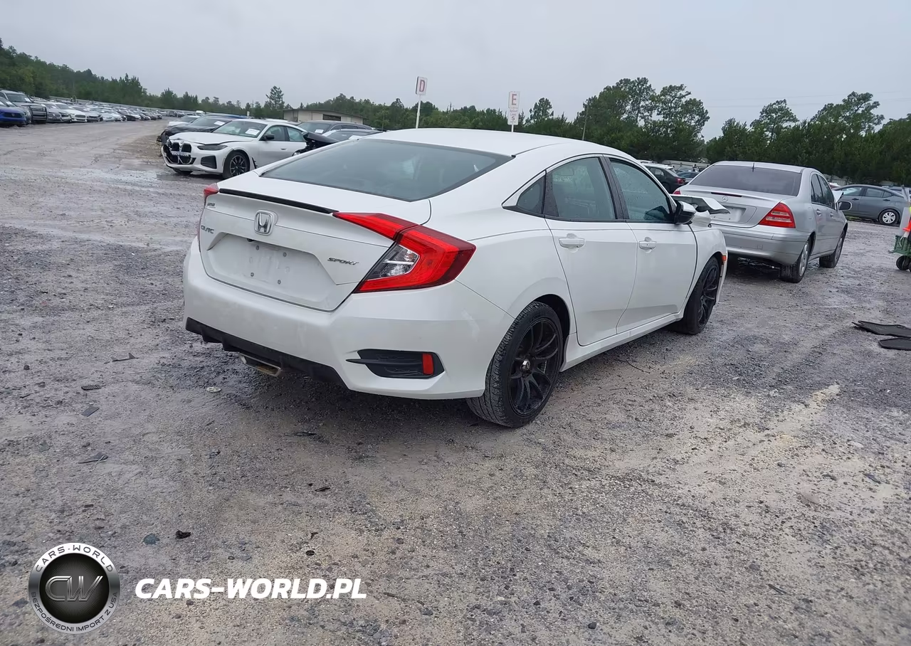 2020 Honda Civic Sport VIN:19XFC2F83LE030079 - 4