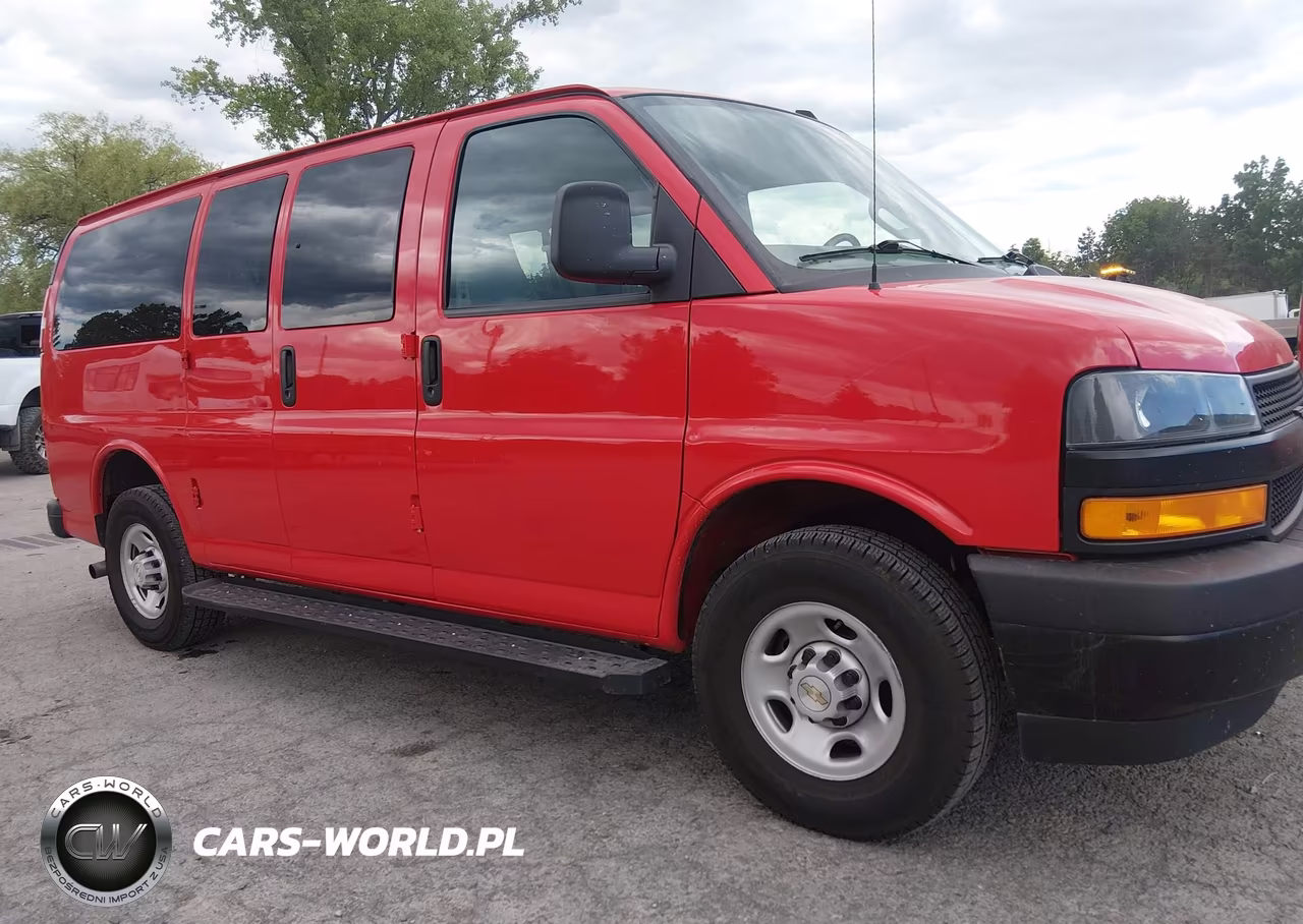 2023 Chevrolet Express Passenger Rwd 2500 Regular Wheelbase Ls VIN:1GAWGEFPXP1105827 - 6