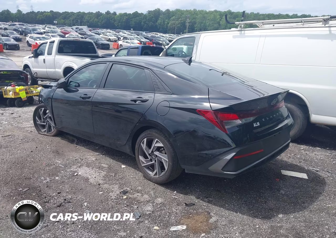 2025 Hyundai Elantra Sel Sport VIN:KMHLM4DG3SU043724 - 3