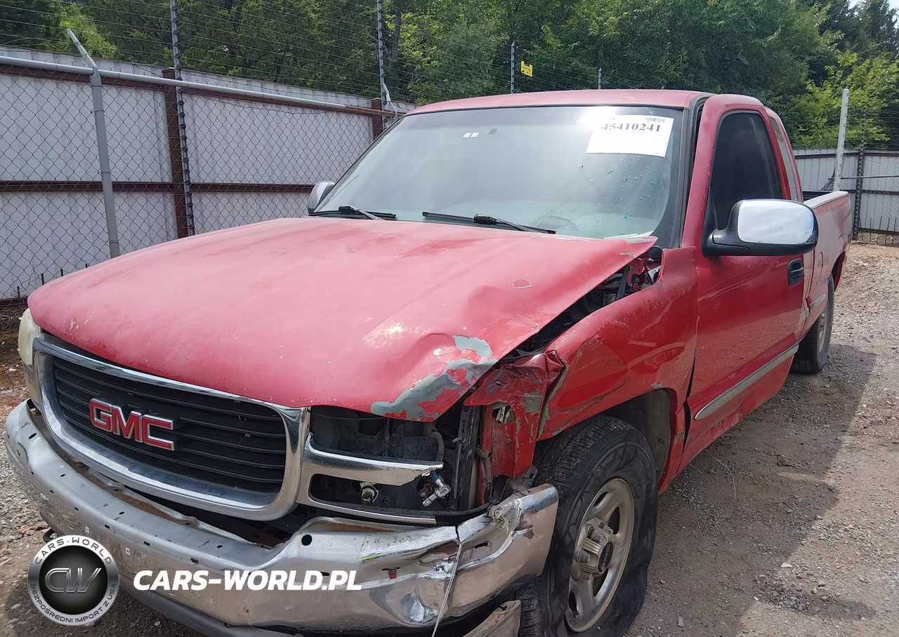 2001 GMC Sierra 1500 Sle VIN:2GTEC19V111185229 - 2