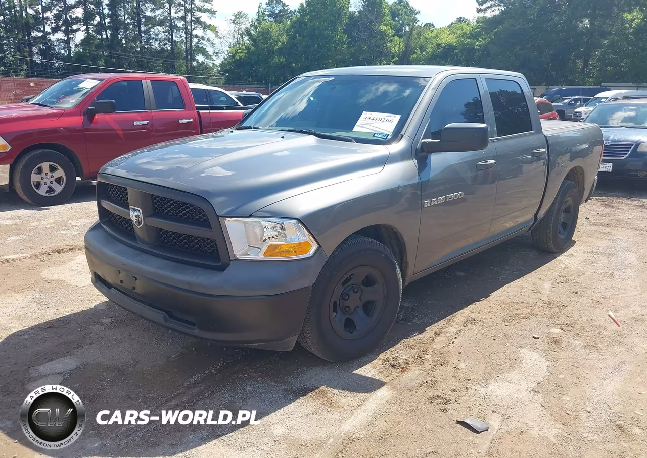 2012 Ram 1500 Tradesman VIN:1C6RD6KP1CS279127 - 2