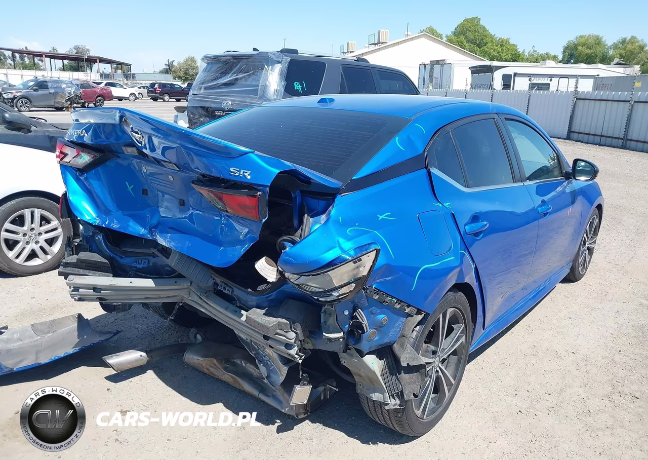 2020 Nissan Sentra Sr Xtronic Cvt VIN:3N1AB8DV7LY283609 - 4
