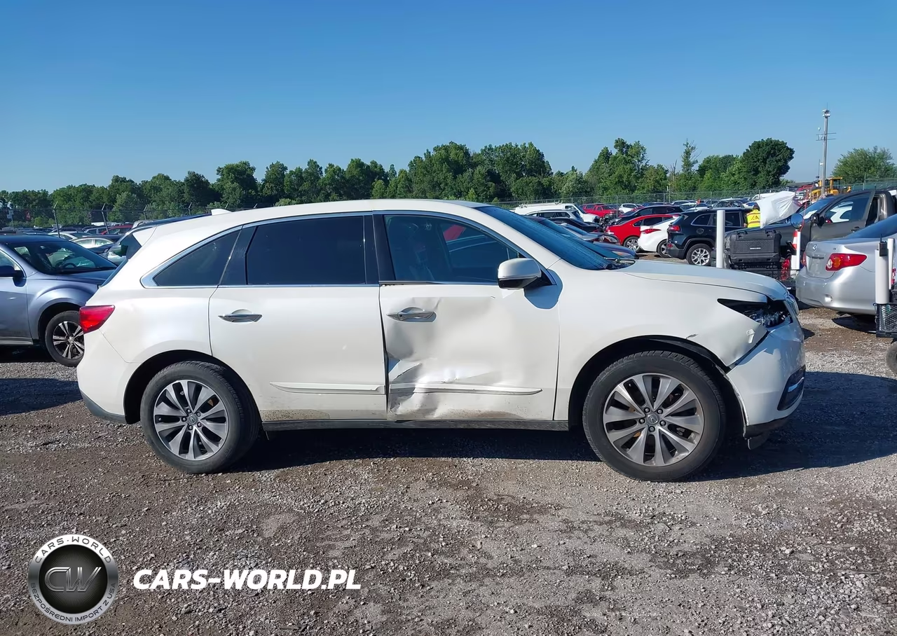 2014 Acura Mdx Technology Package VIN:5FRYD3H48EB005549 - 13