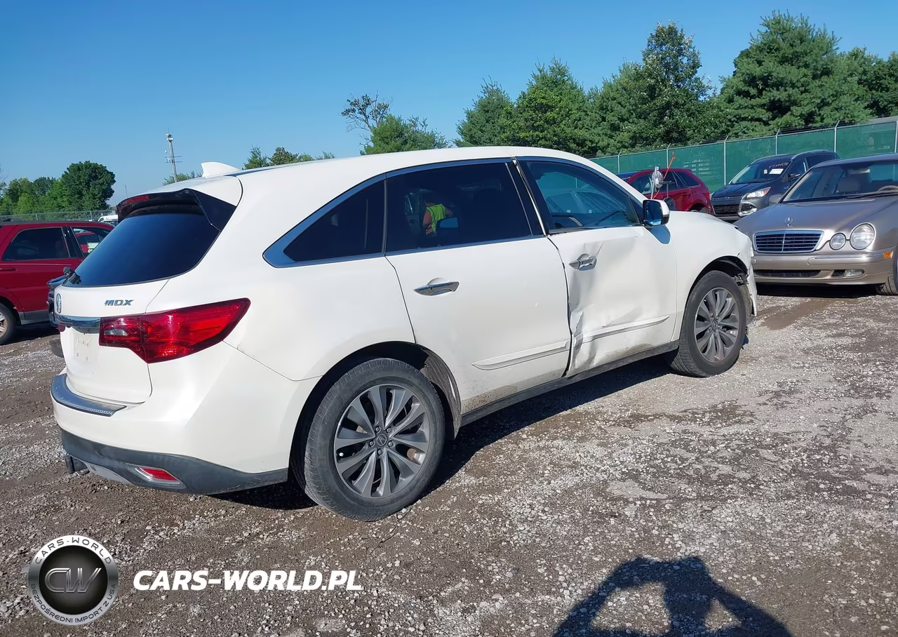 2014 Acura Mdx Technology Package VIN:5FRYD3H48EB005549 - 4