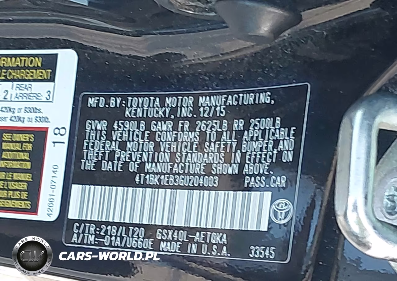 2016 Toyota Avalon Touring VIN:4T1BK1EB3GU204003 - 9