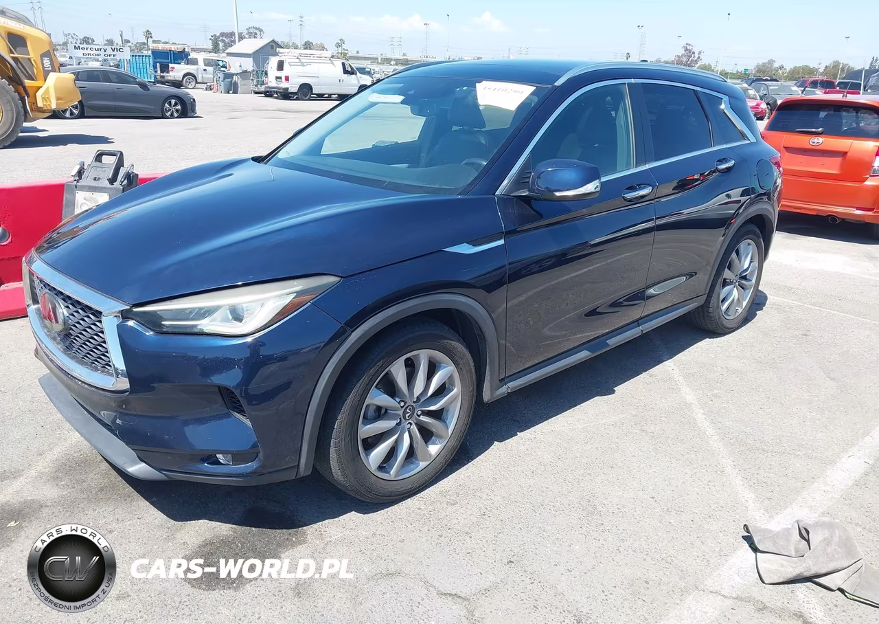 2021 Infiniti Qx50 Luxe VIN:3PCAJ5BA6MF114189 - 2