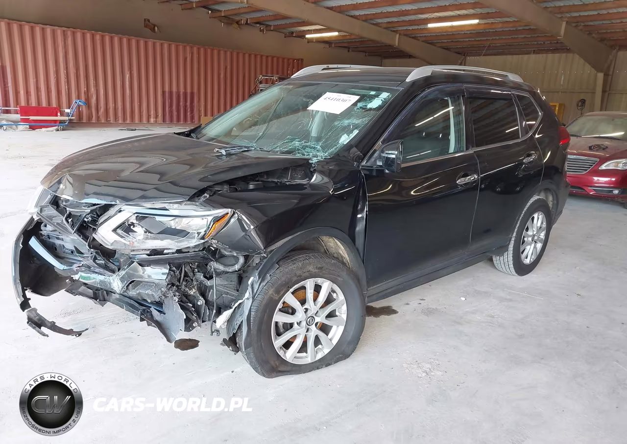 2017 Nissan Rogue Sv VIN:KNMAT2MT5HP609843 - 2