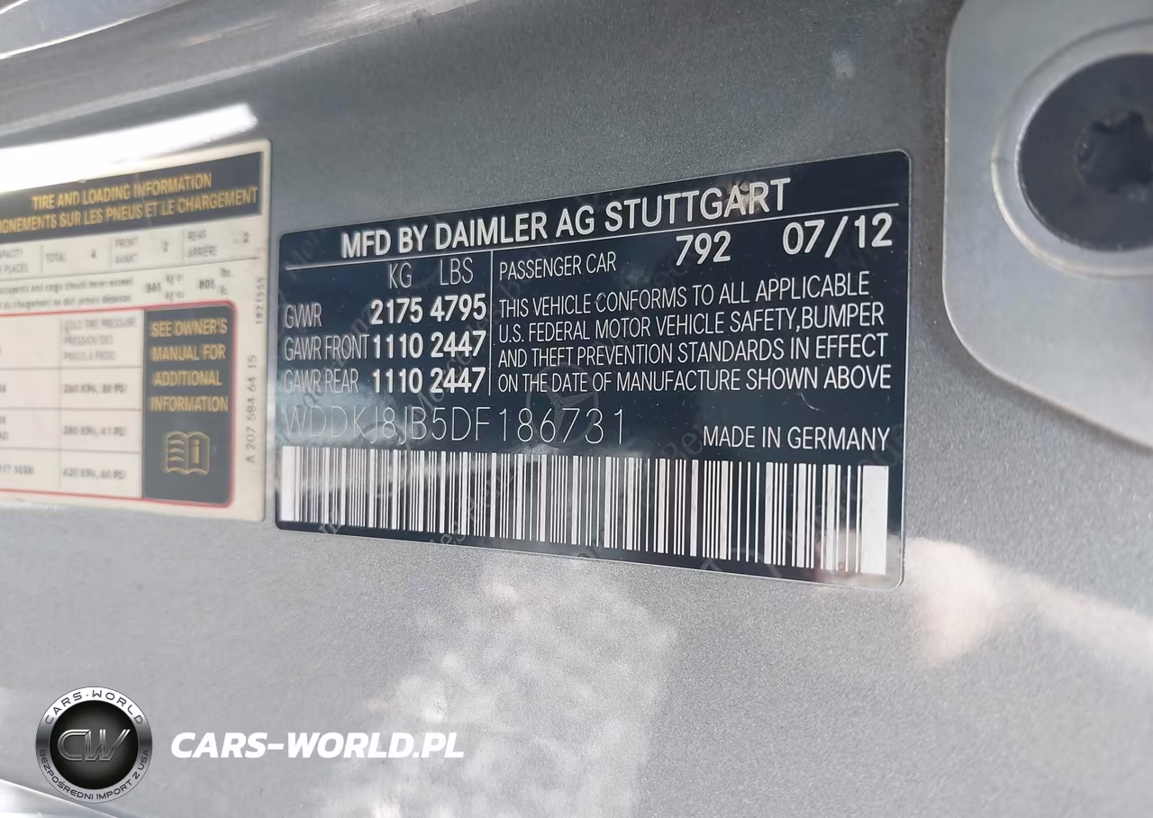 2013 Mercedes-Benz E 350 4Matic VIN:WDDKJ8JB5DF186731 - 9